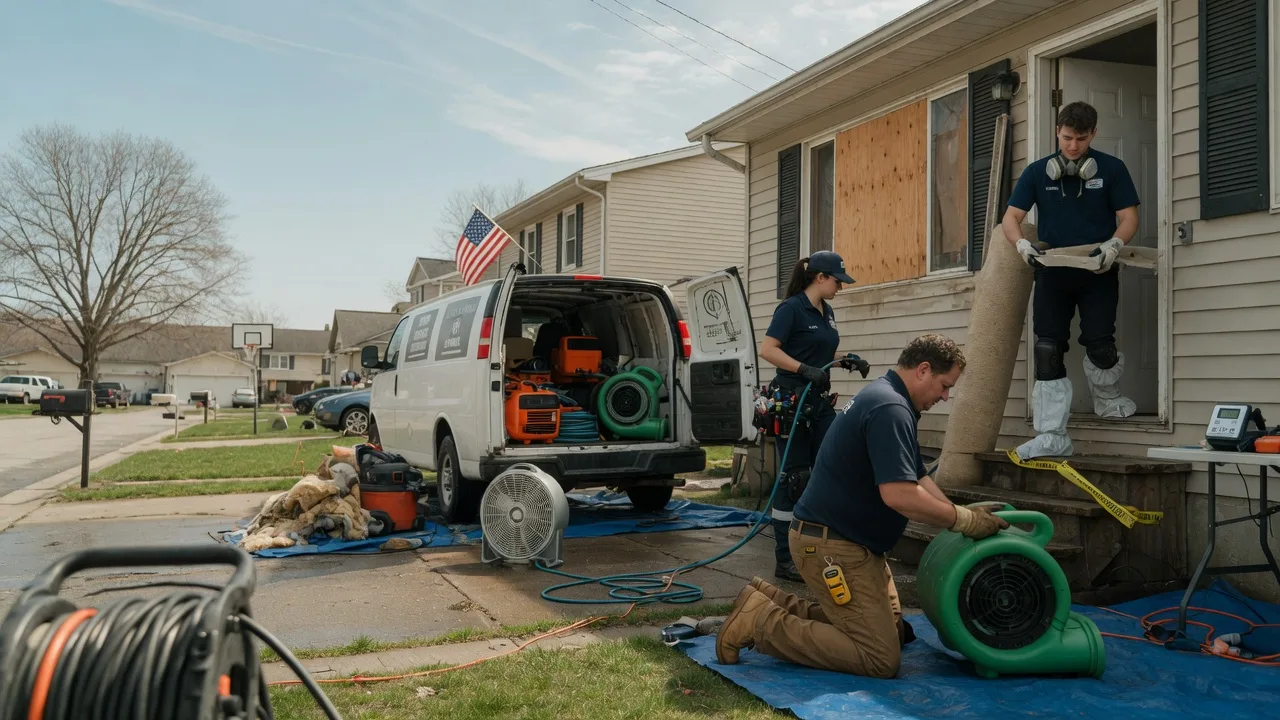 Water Damage Restoration in Grand River, IA near me